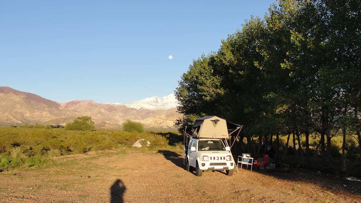 Foto del viaje en camper de Hil & Kick por Sudamérica