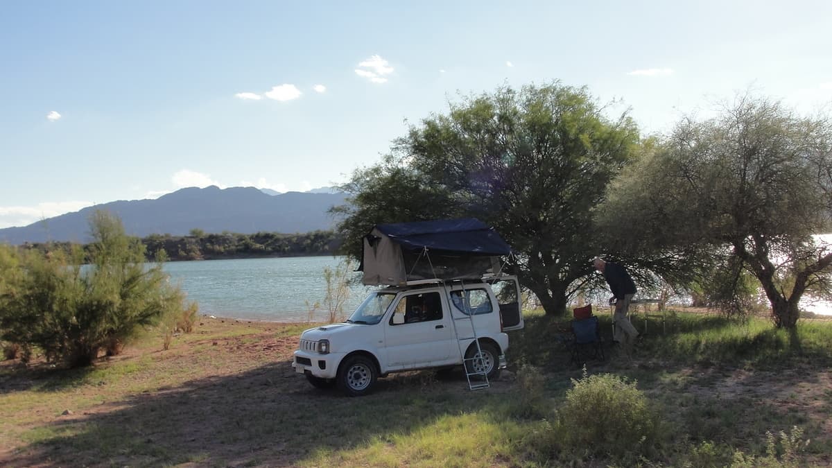 Foto del viaje en camper de Hil & Kick por Sudamérica