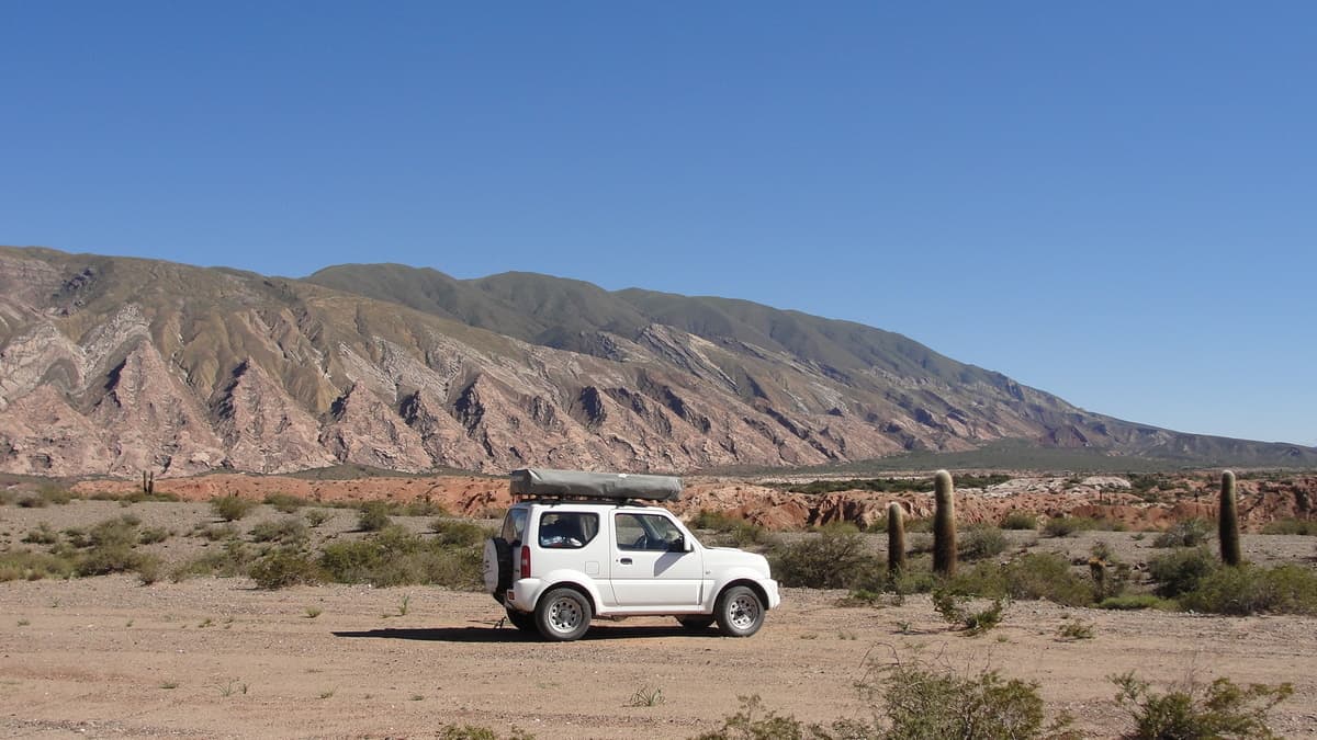 Foto del viaje en camper de Hil & Kick por Sudamérica