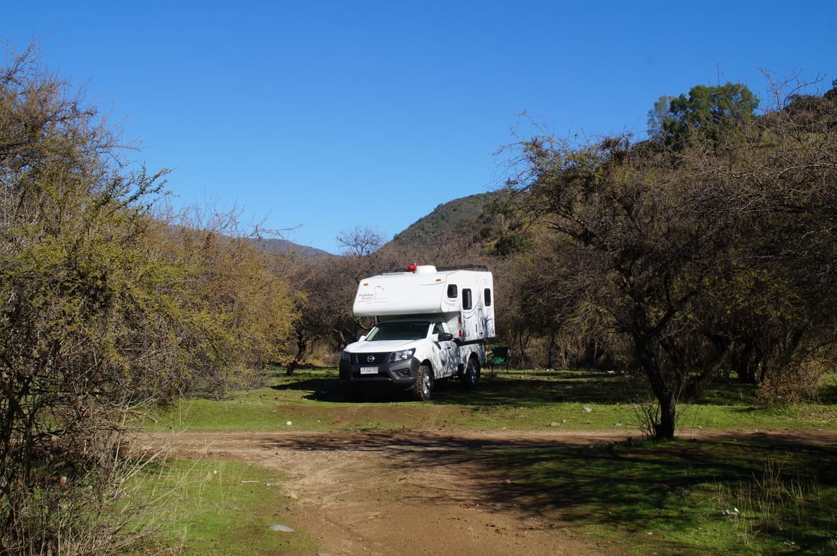 Foto del viaje en camper de Hofmann por Sudamérica