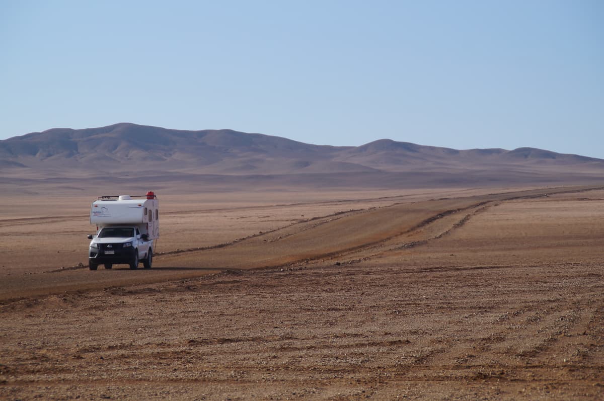 Foto del viaje en camper de Hofmann por Sudamérica