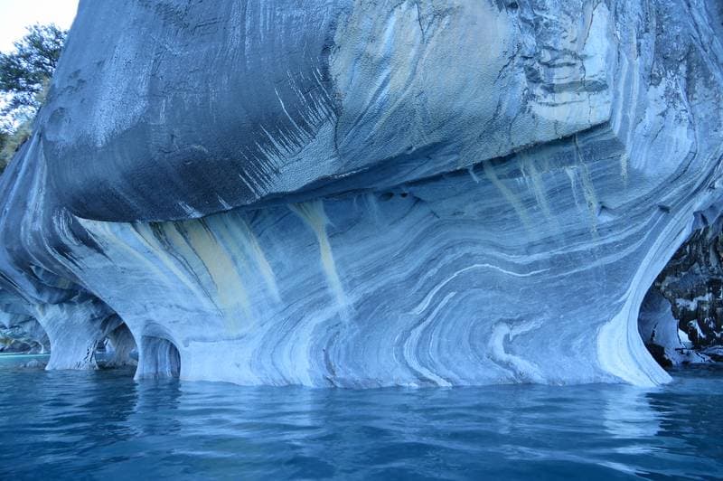 Marble caves at Lago General Carrera