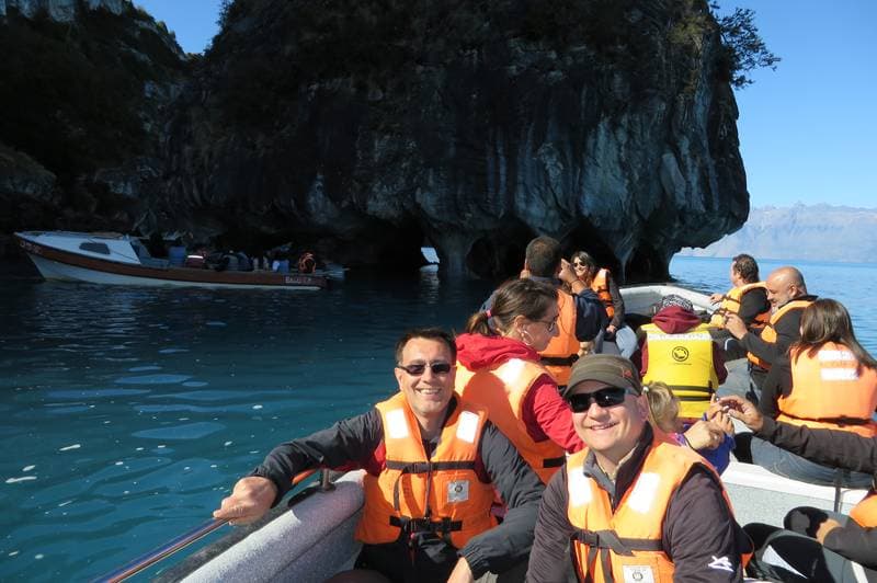 Marble caves at Lago General Carrera