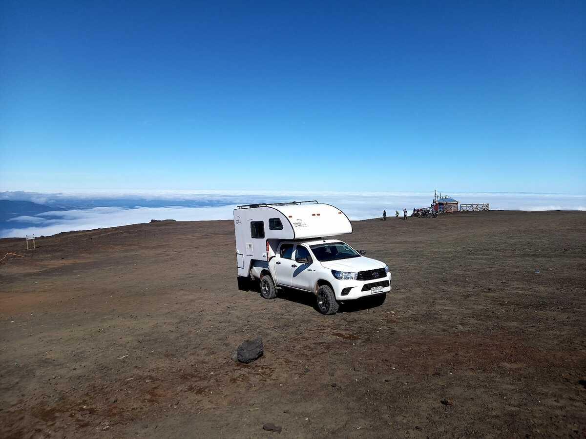 Foto del viaje en camper de Johann Imholz por Sudamérica