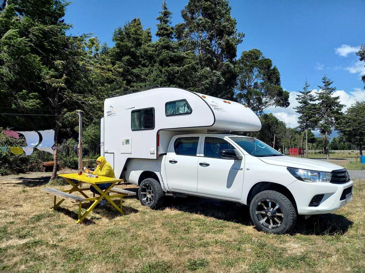 Foto del viaje en camper de Johann Imholz por Sudamérica