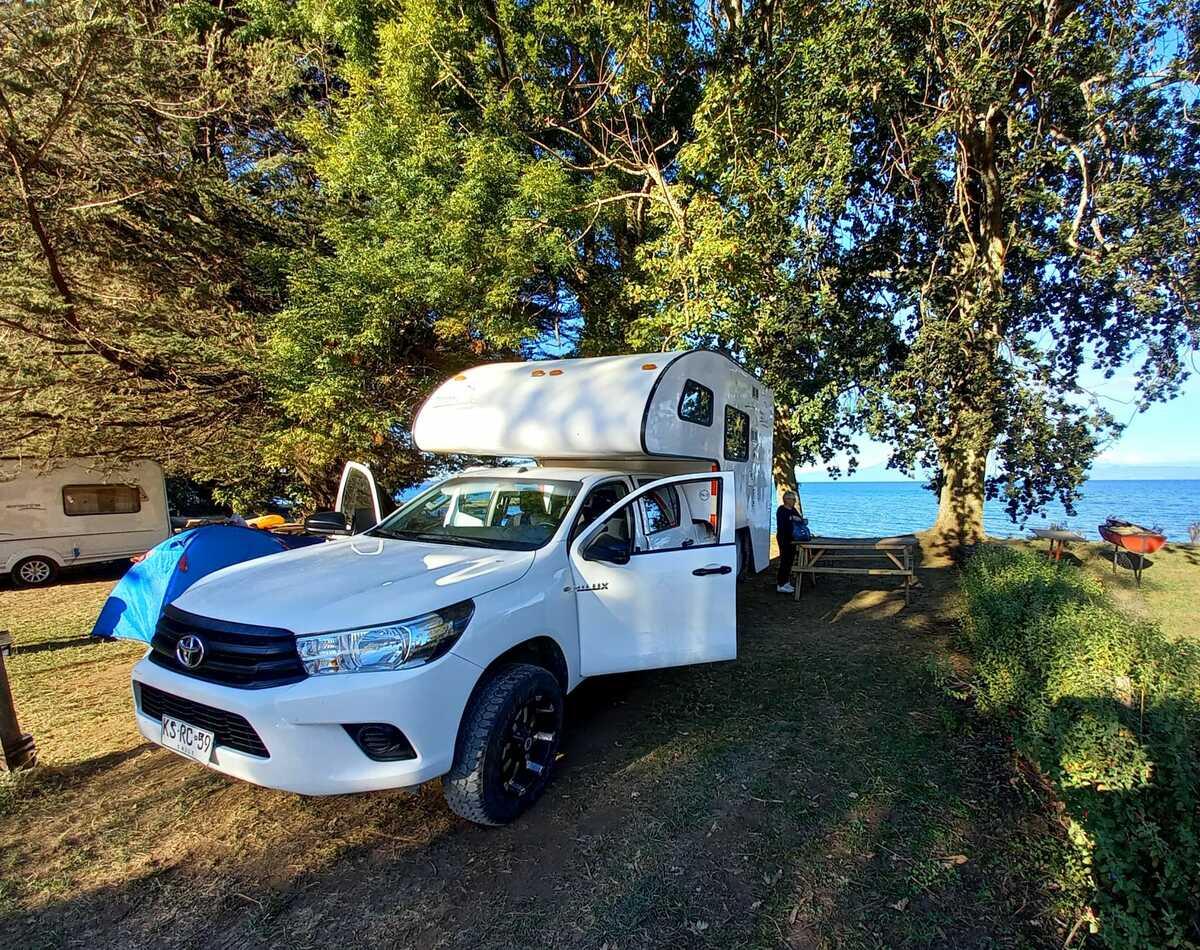Foto del viaje en camper de Johann Imholz por Sudamérica