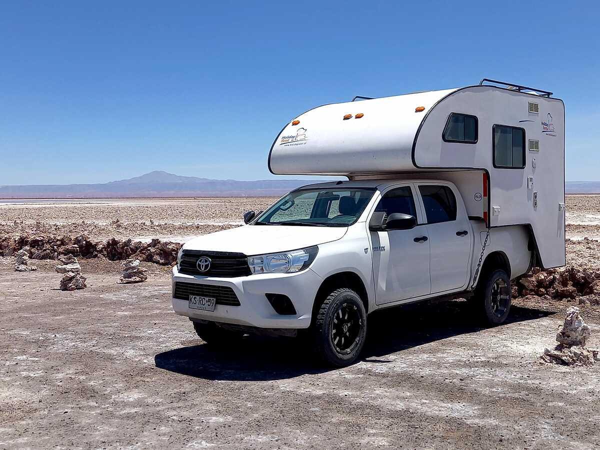 Foto del viaje en camper de Johann Imholz por Sudamérica
