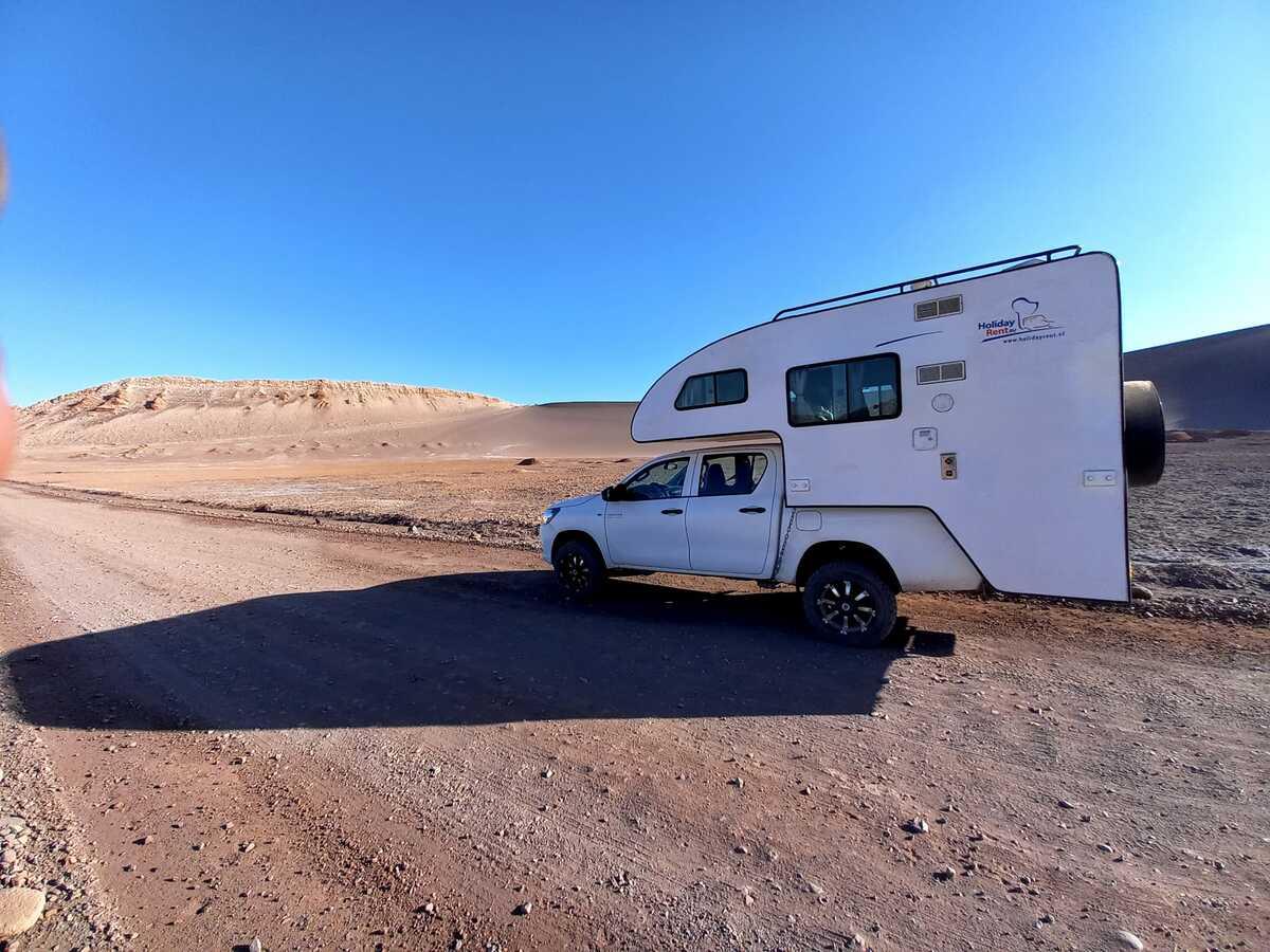 Foto del viaje en camper de Johann Imholz por Sudamérica
