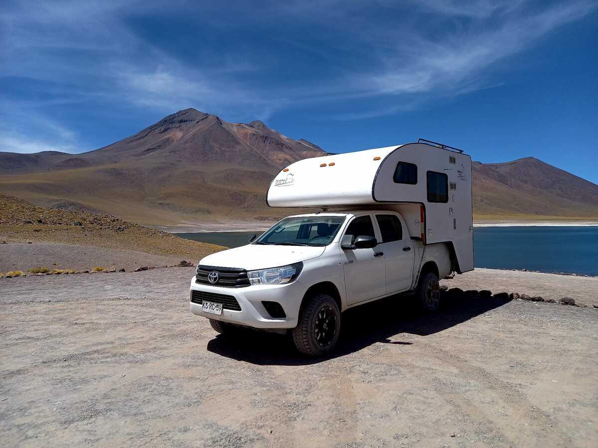 Foto del viaje en camper de Johann Imholz por Sudamérica