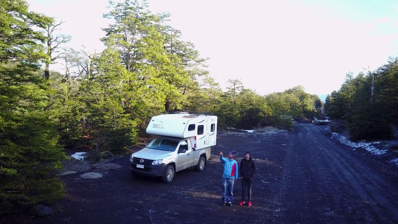 Foto del viaje en camper de Julian Colonge por Sudamérica