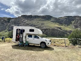 Foto del viaje en camper de Marina Jung por Sudamérica