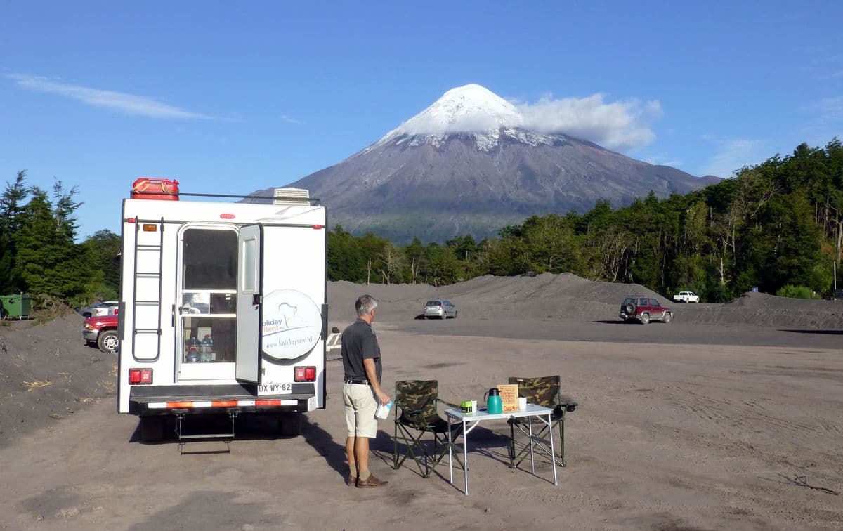Volcano Osorno in Petrohue