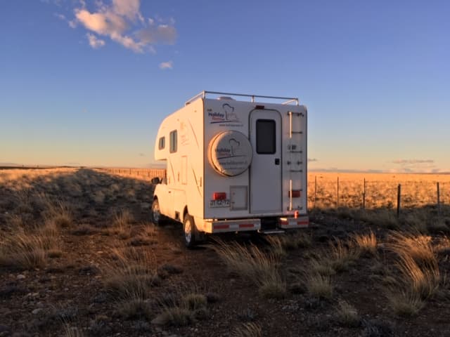 Foto del viaje en camper de Carina Kramer por Sudamérica