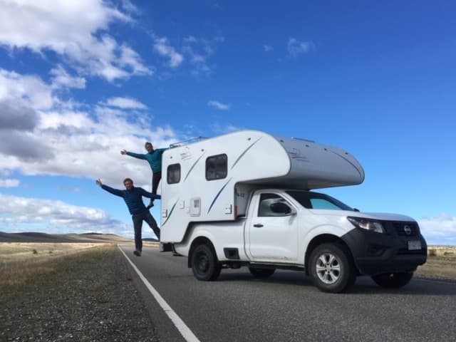 Foto del viaje en camper de Carina Kramer por Sudamérica