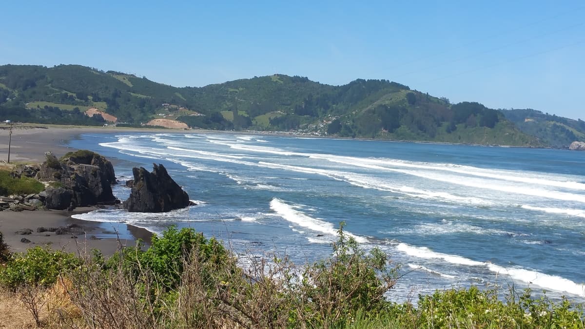 Costa Pacífica Chilena al norte de Valdivia