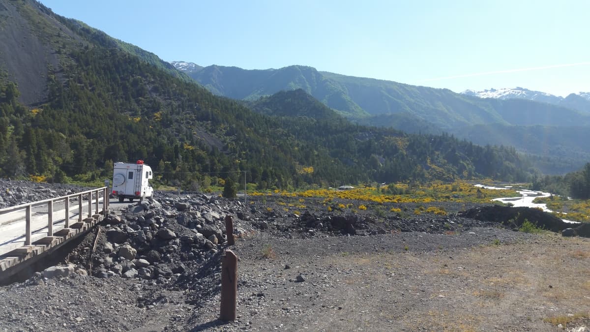 Valle de La Laja cerca del Vn Antuco