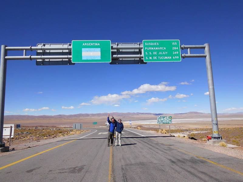 Foto del viaje en camper de Maike & Peter por Sudamérica