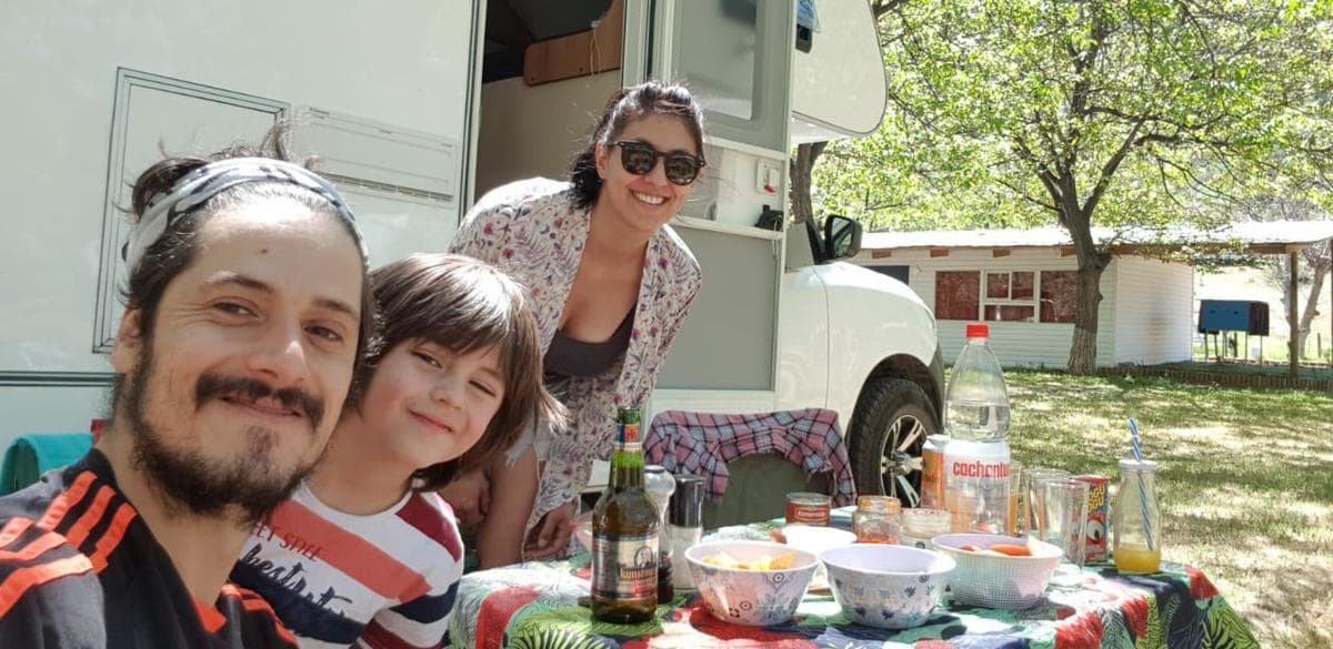 Foto del viaje en camper de Maria Altez por Sudamérica