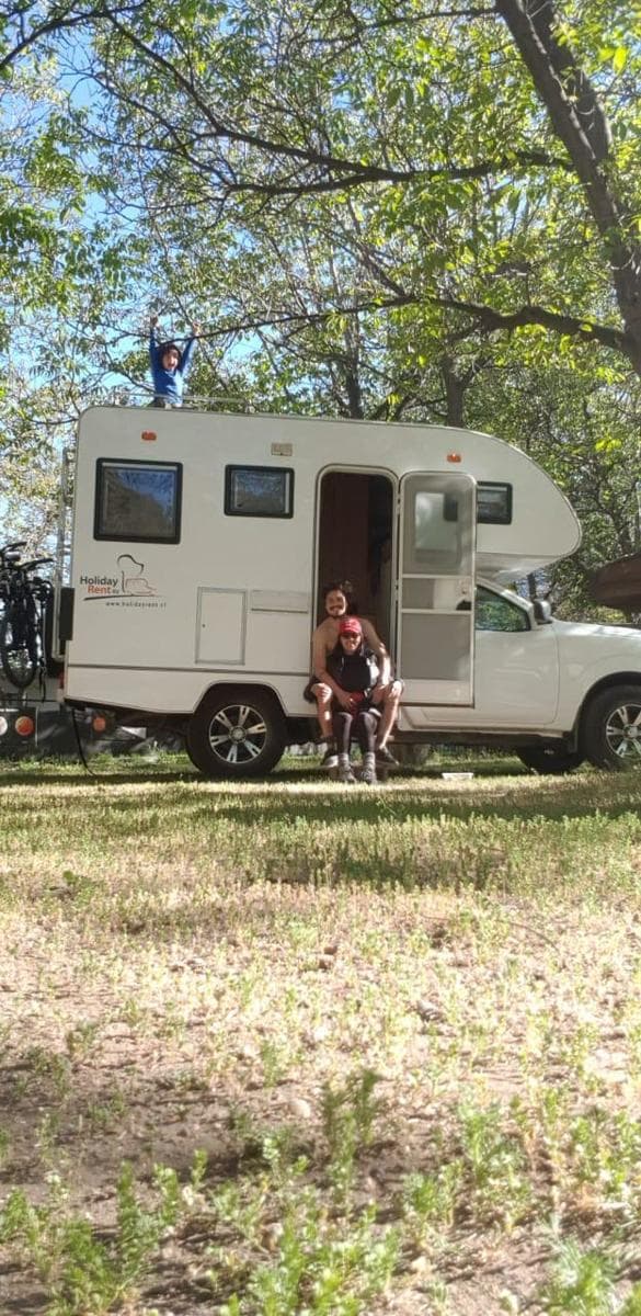 Foto del viaje en camper de Maria Altez por Sudamérica