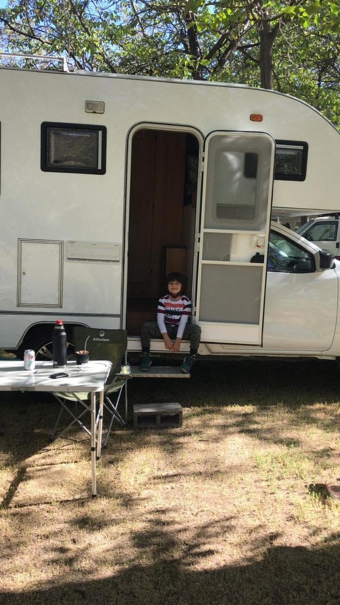 Foto del viaje en camper de Maria Altez por Sudamérica