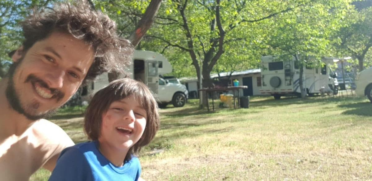 Foto del viaje en camper de Maria Altez por Sudamérica