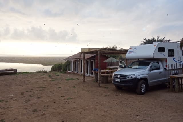 Campside at the lake