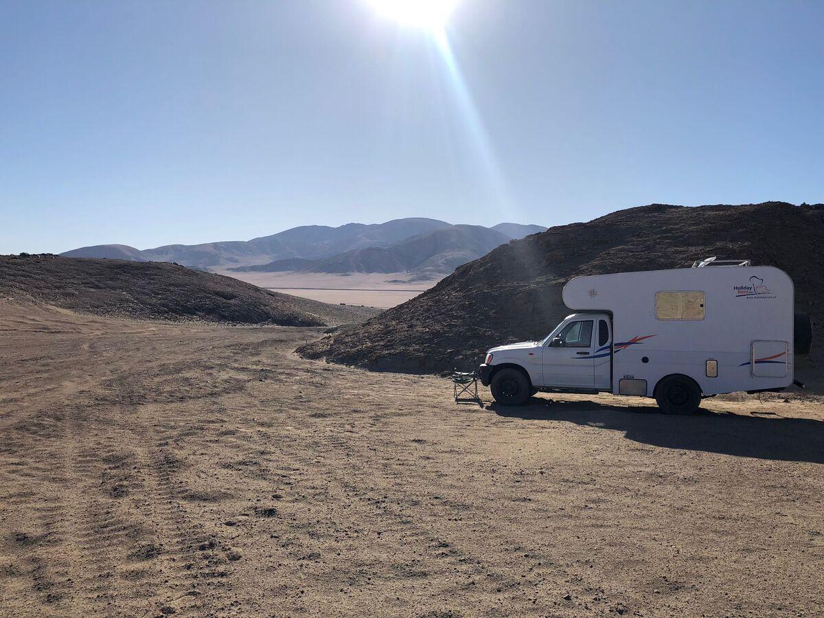 Foto del viaje en camper de Menno por Sudamérica