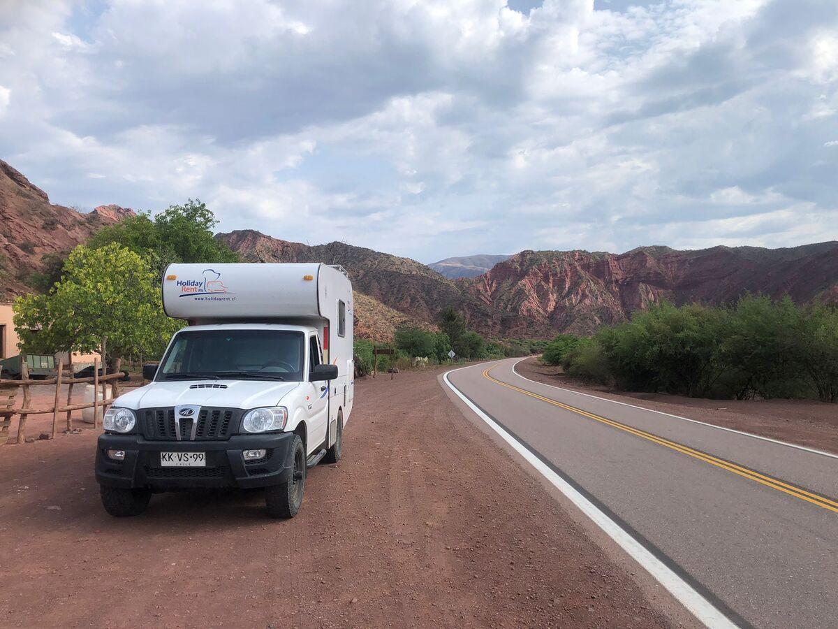 Foto del viaje en camper de Menno por Sudamérica
