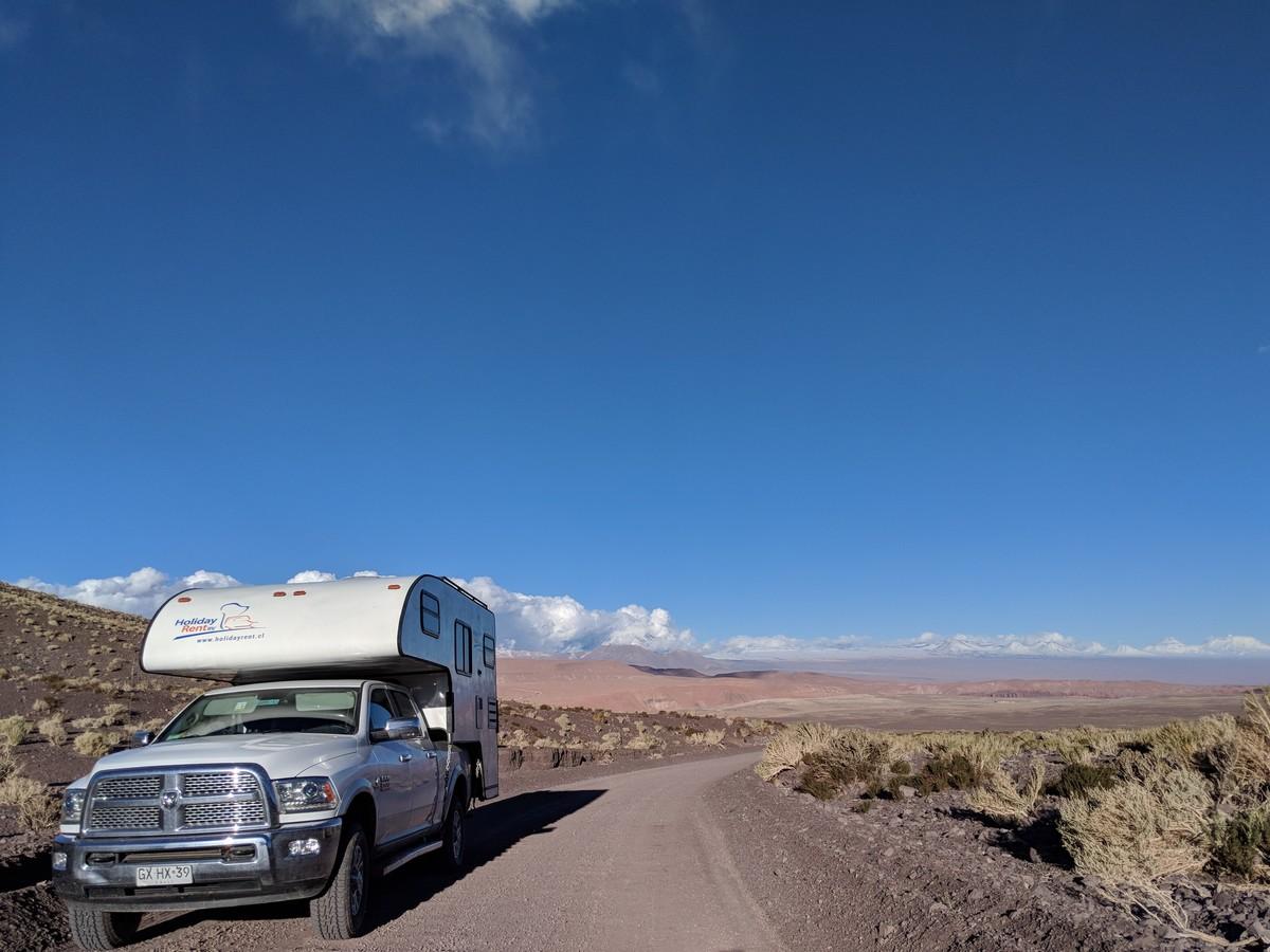 Foto del viaje en camper de Olivier & family. por Sudamérica
