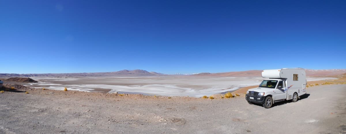 Foto del viaje en camper de Peter & Marijke por Sudamérica