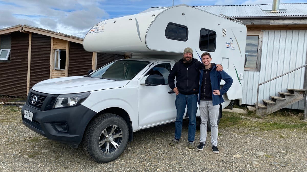 Foto del viaje en camper de Roman & Levin por Sudamérica