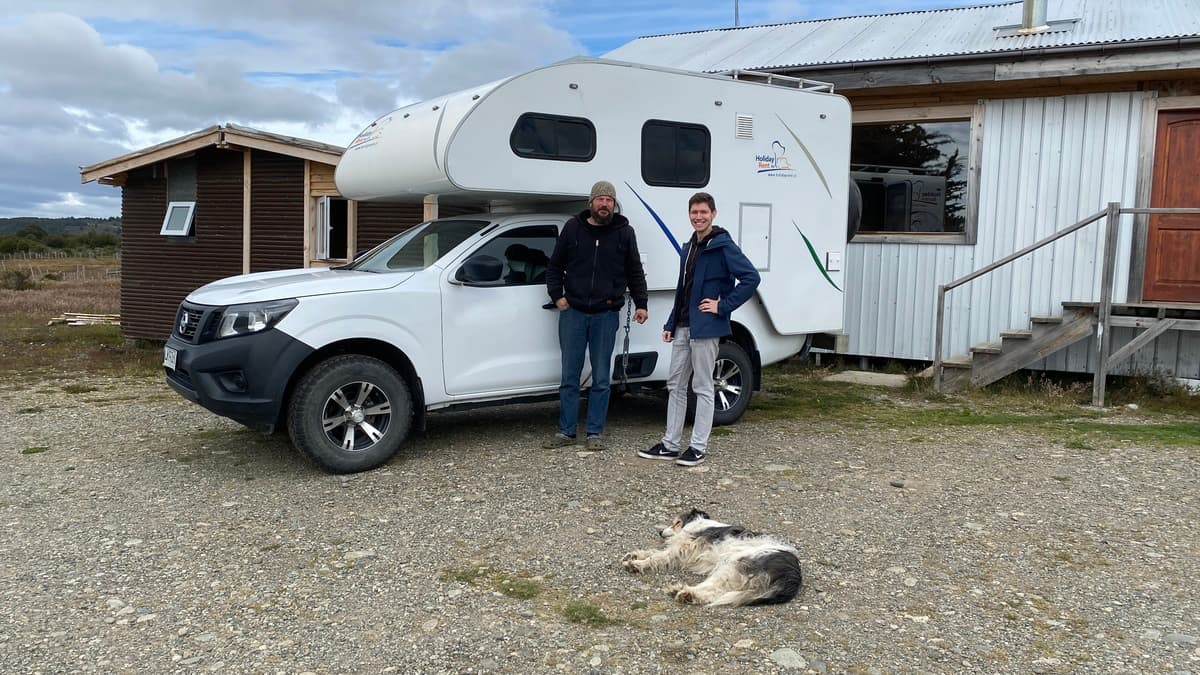 Foto del viaje en camper de Roman & Levin por Sudamérica