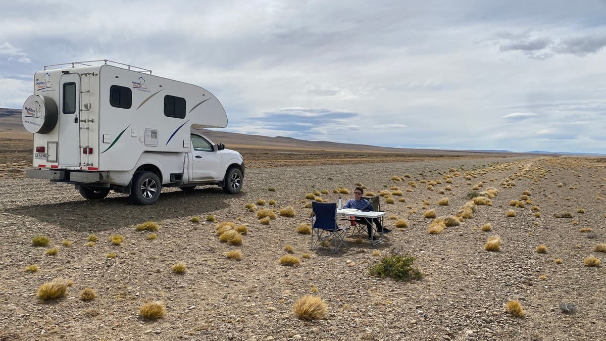 Foto del viaje en camper de Roman & Levin por Sudamérica