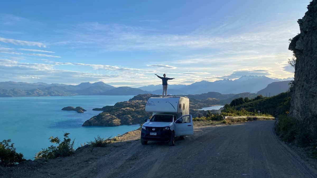 Foto del viaje en camper de Roman & Levin por Sudamérica