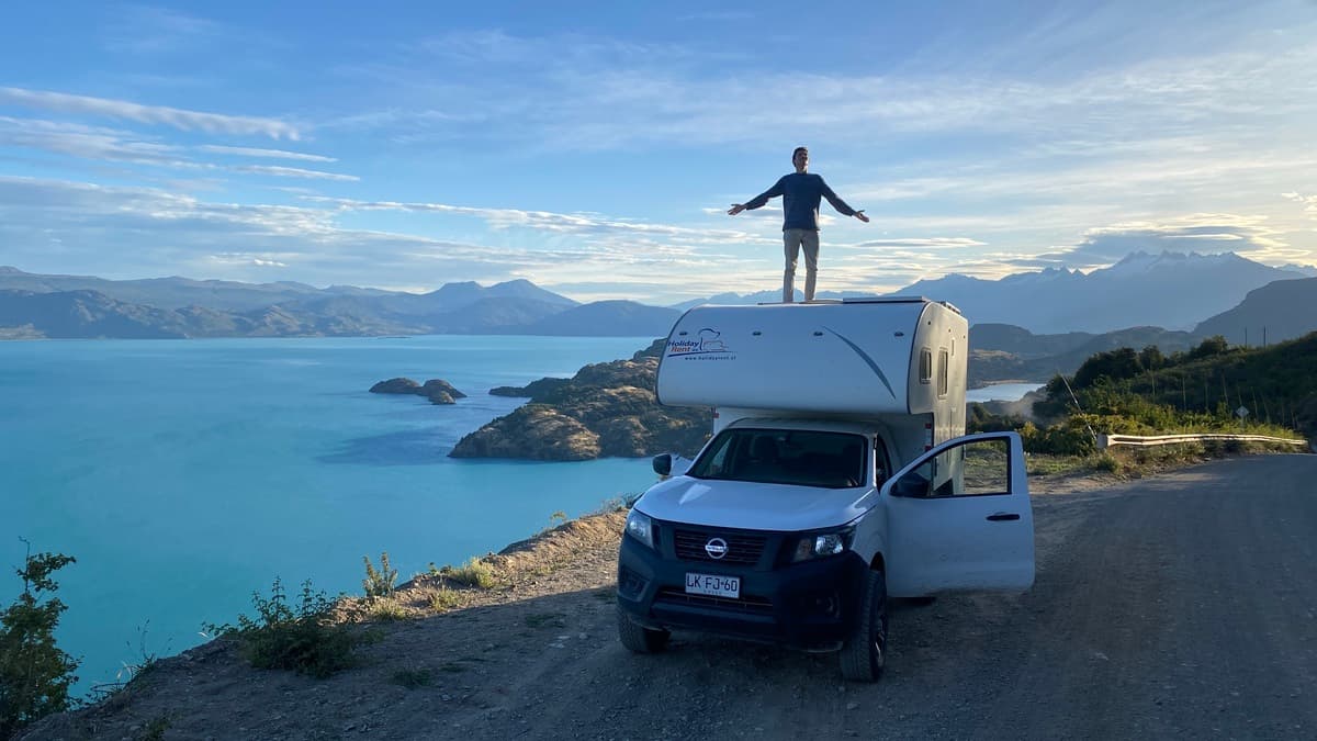 Foto del viaje en camper de Roman & Levin por Sudamérica