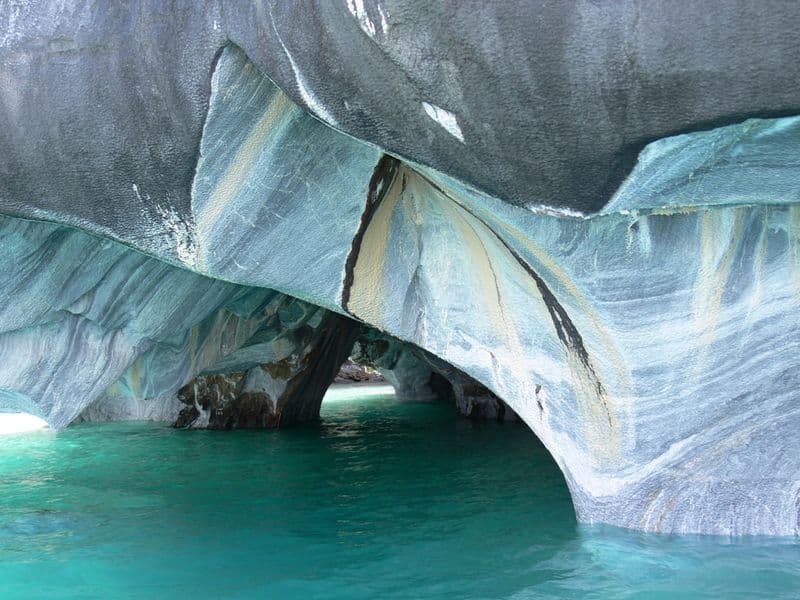 Marble Chapel at the lake General Carrera