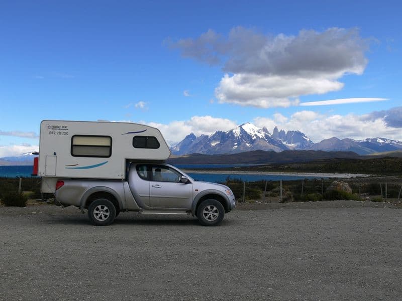 View to Torres del Paine