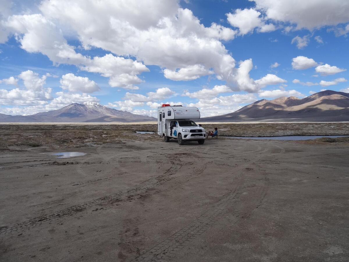 Foto del viaje en camper de Stephan & Marvin por Sudamérica