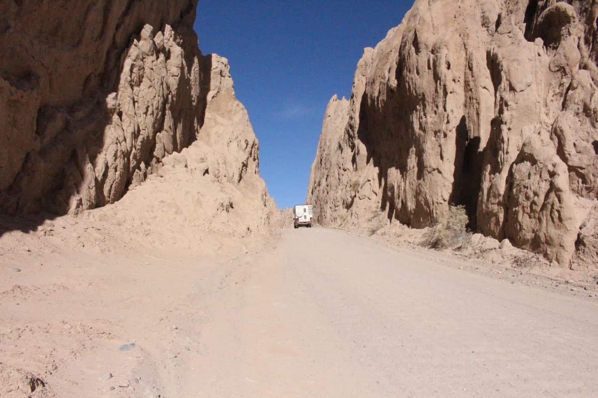 Foto del viaje en camper de Ron Sterenberg por Sudamérica