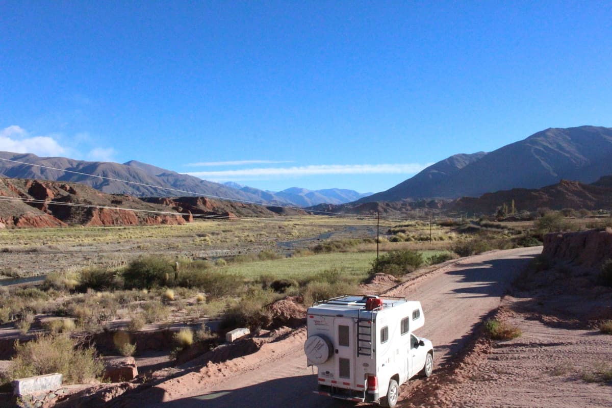 Foto del viaje en camper de Ron Sterenberg por Sudamérica