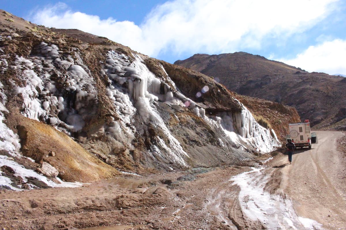 Foto del viaje en camper de Ron Sterenberg por Sudamérica