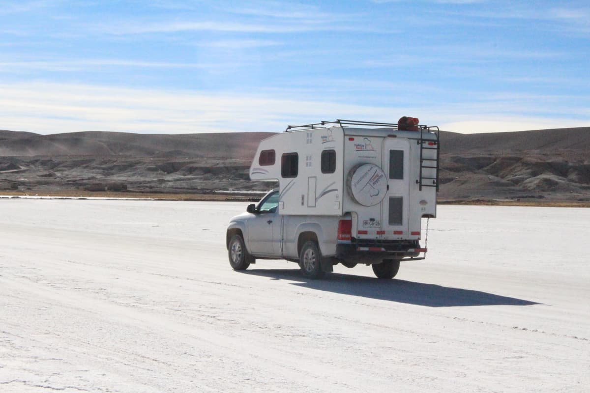 Foto del viaje en camper de Ron Sterenberg por Sudamérica