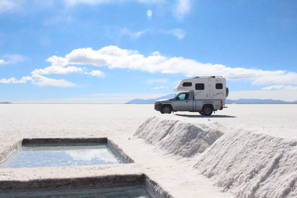 Foto del viaje en camper de Ron Sterenberg por Sudamérica
