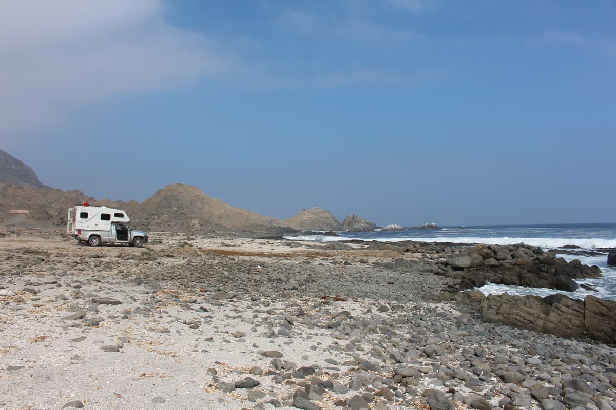 Foto del viaje en camper de Ron Sterenberg por Sudamérica