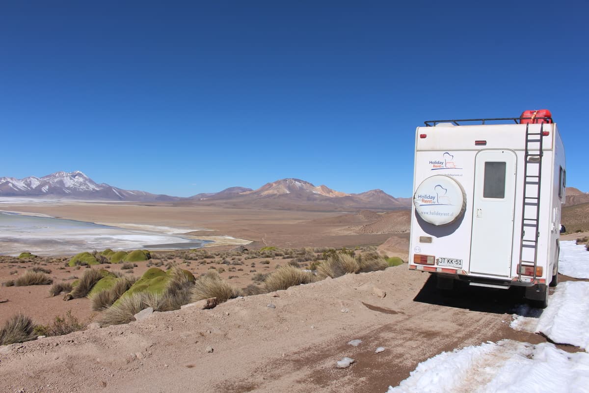 Foto del viaje en camper de Ron Sterenberg por Sudamérica