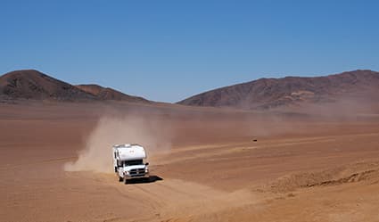 Foto del viaje en camper de Thomas Ruddies por Sudamérica