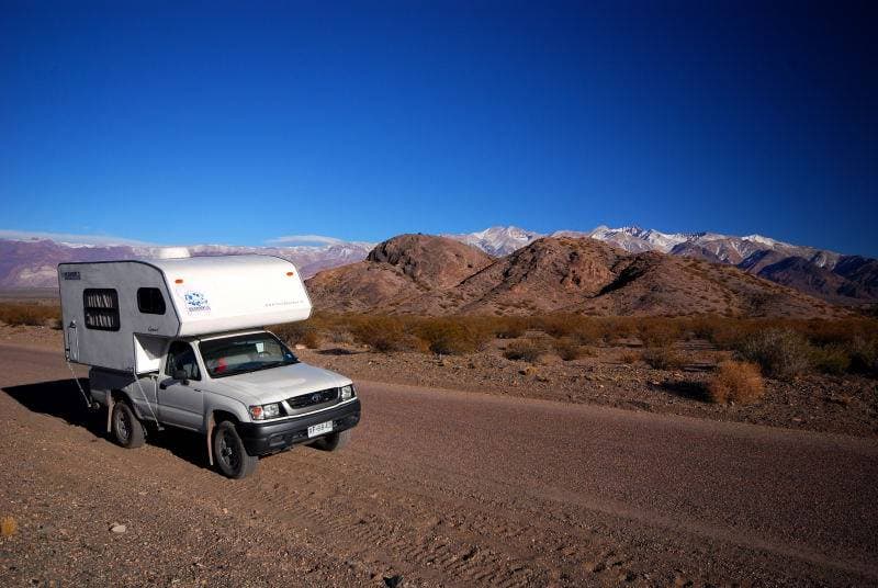 From Uspallata Towards Mendoza Argentina