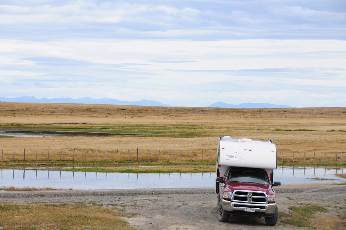 Foto del viaje en camper de Uli Wilde por Sudamérica