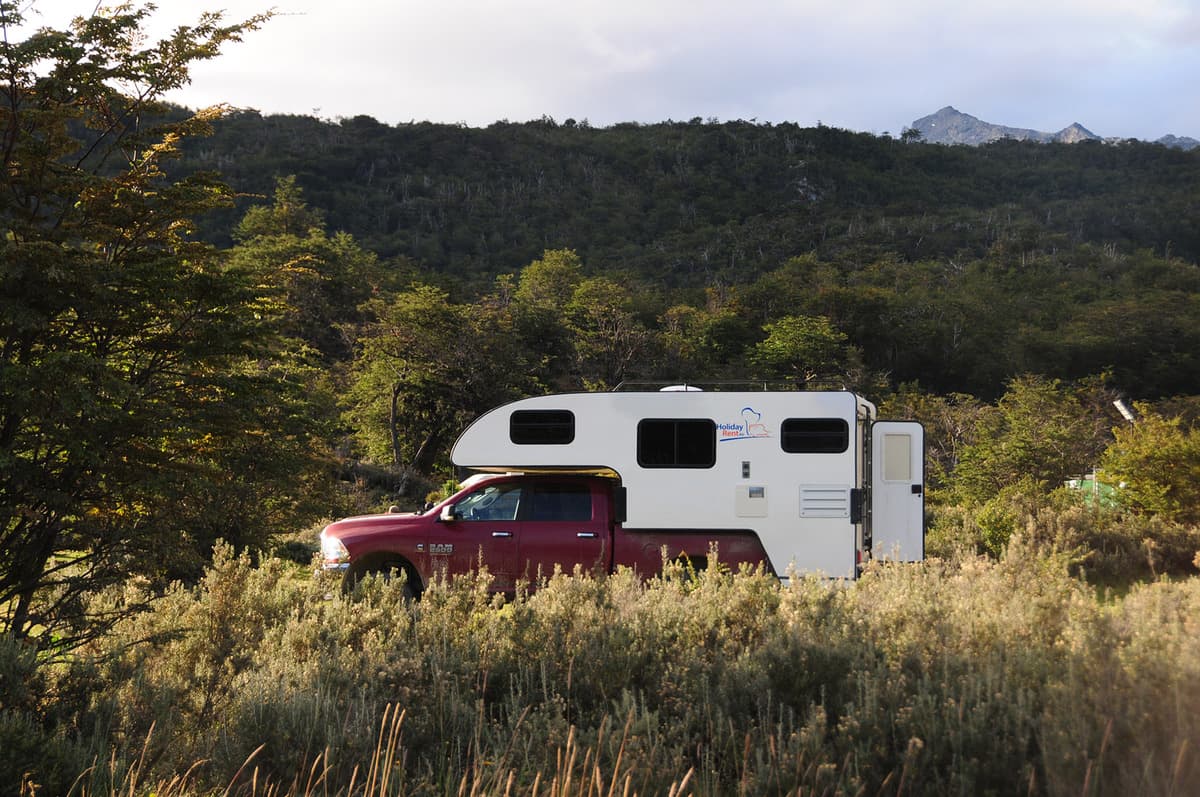 Foto del viaje en camper de Uli Wilde por Sudamérica