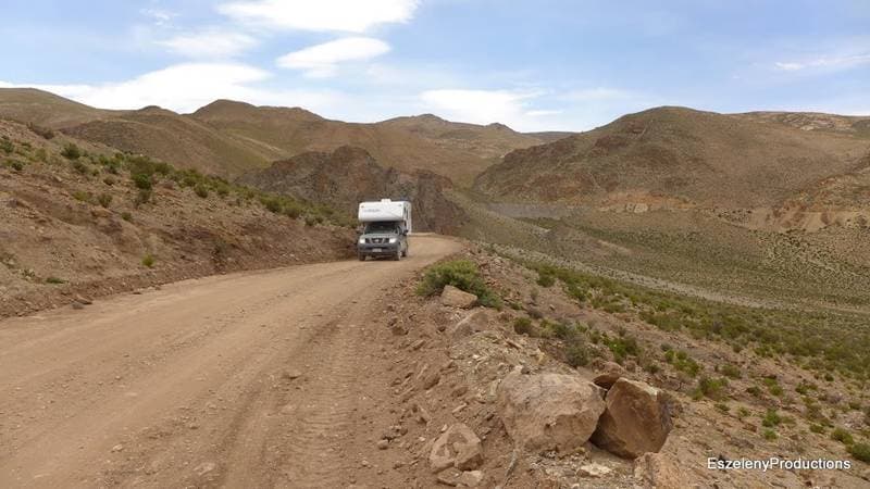 Foto del viaje en camper de Zita & Kristof por Sudamérica